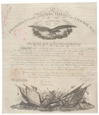 Lot #12 John Tyler: The president rewards