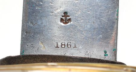 Lot #427 Union Navy Cutlass Sword - Image 5