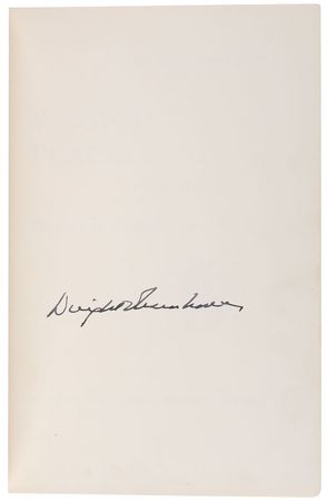 Lot #55 Dwight D. Eisenhower Book - Image 1