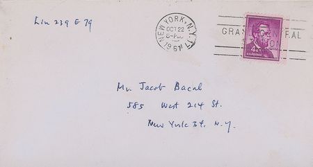 Lot #704 Lin Yutang Signed Note - Image 2