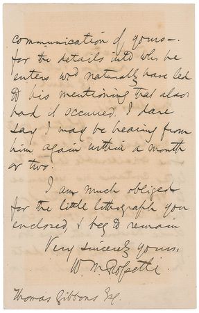 Lot #761 William Michael Rossetti Handwritten Letter Signed - Image 2