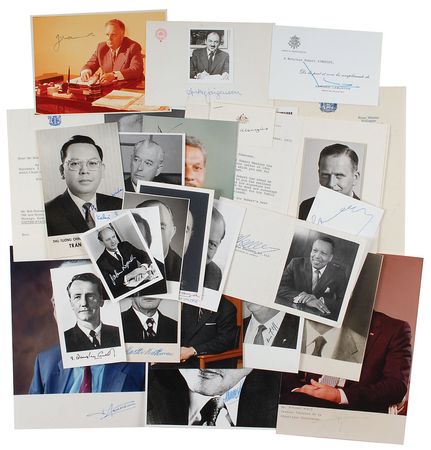 Lot #360 Prime Ministers Group Lot - Image 1