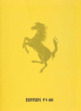 Lot #1034 Enzo Ferrari Press Brochure - Image 2