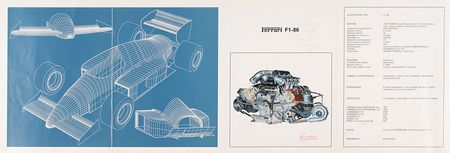 Lot #1034 Enzo Ferrari Press Brochure - Image 3