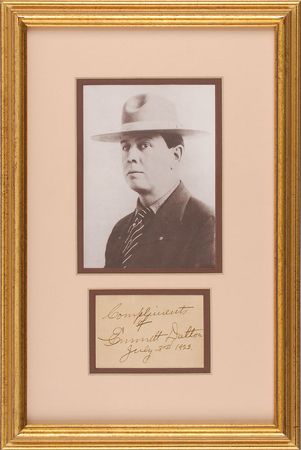 Lot #167 Emmett Dalton: The Dalton Gang’s youngest outlaw - Image 1