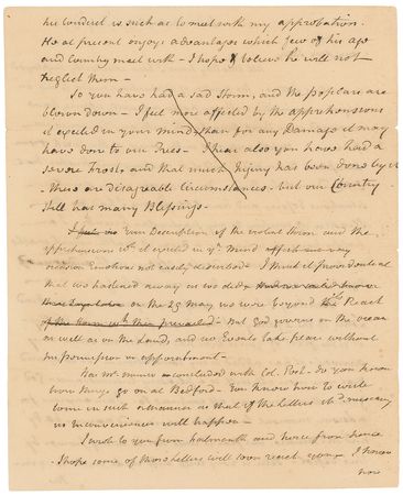 Lot #141 John Jay: Jay writes home from London in the summer of 1794, while negotiating his eponymous treaty: “How my mission will terminate I cannot yet decide. There is room for hope, and also some for doubt” - Image 2