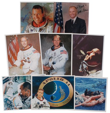 Lot #530 Astronauts Signed Photographs - Image 1