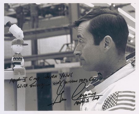 Lot #562 Gene Cernan and Tom Stafford Signed Photographs - Image 3