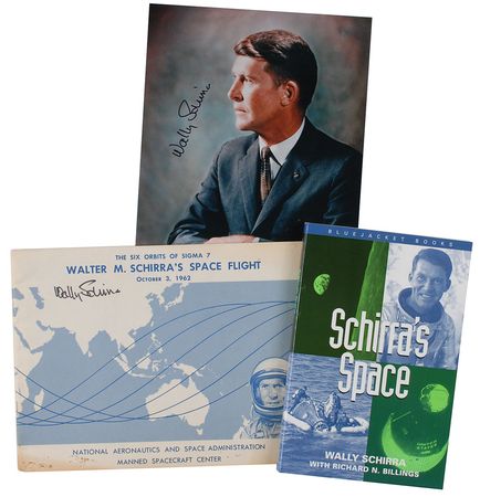 Lot #553 Wally Schirra Group Lot - Image 1