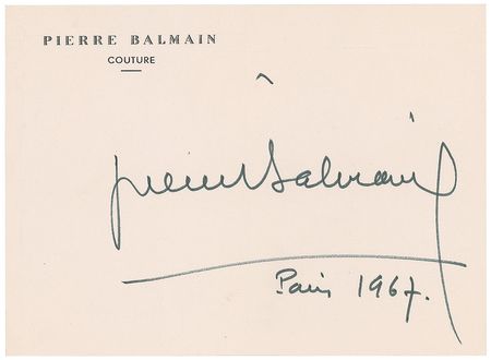 Lot #633 Pierre Balmain and Halston Group Lot - Image 1