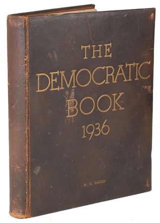 Lot #44 Franklin D. Roosevelt: Controversial 1936 Democratic Book with vivid White House vignette - Image 2