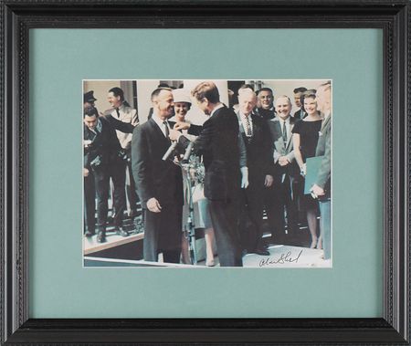 Lot #572 Alan Shepard Signed Photograph - Image 2