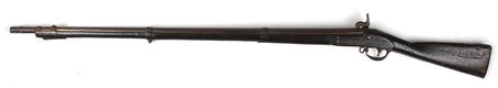 Lot #420 Confederate Musket: Musket used by a rebel taken captive at Five Forks - Image 1