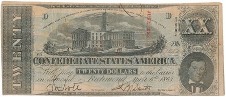 Lot #417 Confederate Currency Currency - Image 2