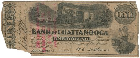 Lot #417 Confederate Currency Currency - Image 3
