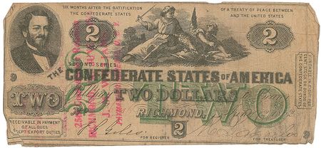 Lot #417 Confederate Currency Currency - Image 4