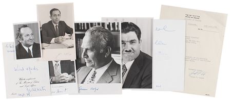 Lot #322 Israeli Leaders Group Lot - Image 2