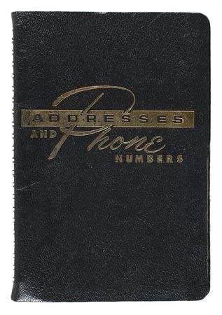 Lot #908 Sean Flynn Address Book and Business Cards - Image 3