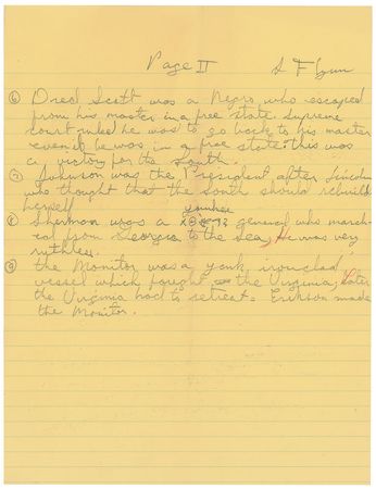 Lot #911 Sean Flynn Homework - Image 3