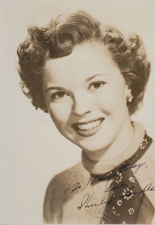 Lot #1014 Shirley Temple Signed Photograph - Image 1