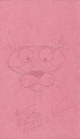 Lot #654 Friz Freleng Sketch - Image 2