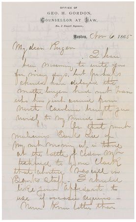Lot #449 George Henry Gordon - Image 1