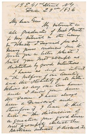 Lot #405 William F. Smith Handwritten Letter Signed - Image 1