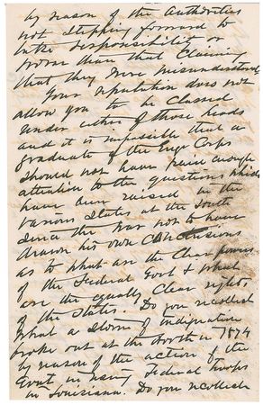 Lot #405 William F. Smith Handwritten Letter Signed - Image 3