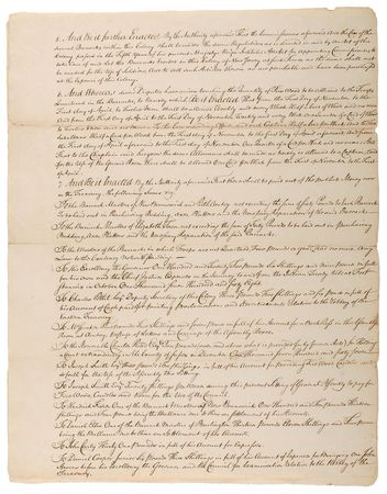 Lot #137 William Franklin Signed Document - Image 2