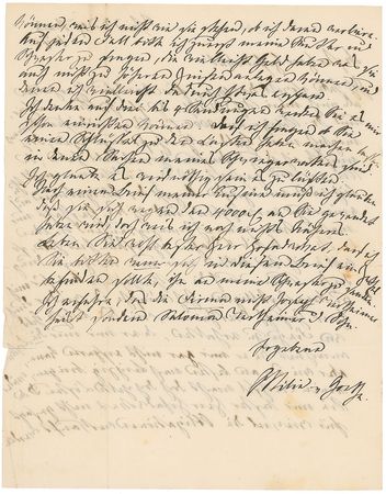 Lot #743 Ottilie von Goethe Handwritten Letter Signed - Image 2