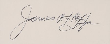 Lot #318 Jimmy Hoffa Signature - Image 2