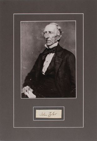 Lot #76 John Tyler Signature - Image 2