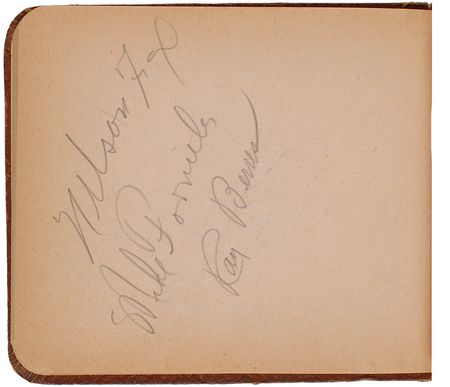 Lot #1027 Baseball Hall of Famers Autograph Album - Image 2