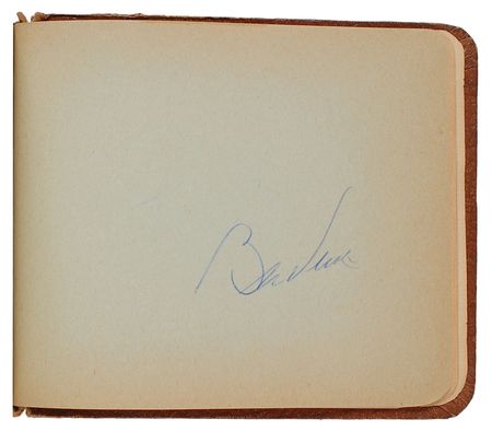 Lot #1027 Baseball Hall of Famers Autograph Album - Image 3