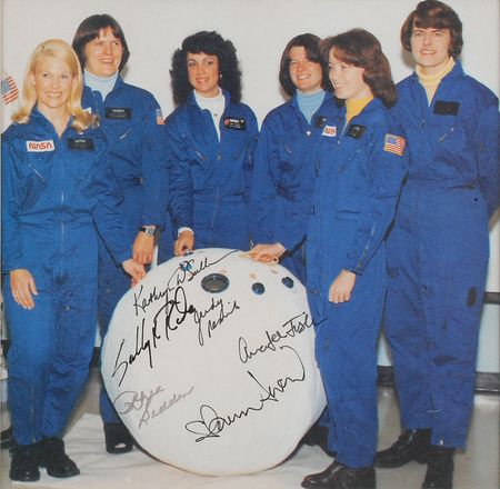 Lot #588 Female Astronauts Signed Photograph - Image 1