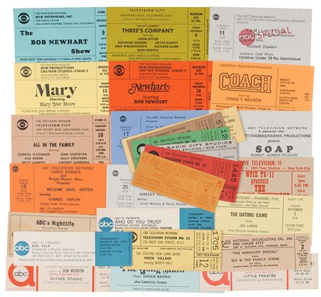 Lot #1016 TV Tickets Tickets - Image 1