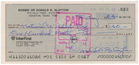 Lot #476 Deke Slayton - Image 1