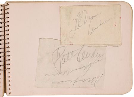 Lot #877 Musicians Autograph Album - Image 2