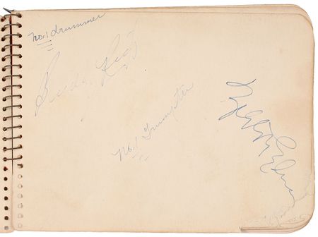 Lot #877 Musicians Autograph Album - Image 4