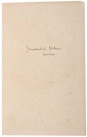 Lot #347 Jawaharlal Nehru Book - Image 1