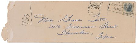 Lot #928 Sharon Tate Christmas Card - Image 3