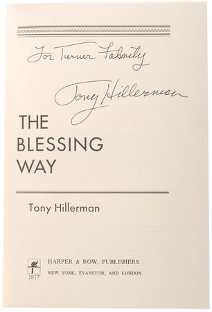 Lot #697 Tony Hillerman - Image 1