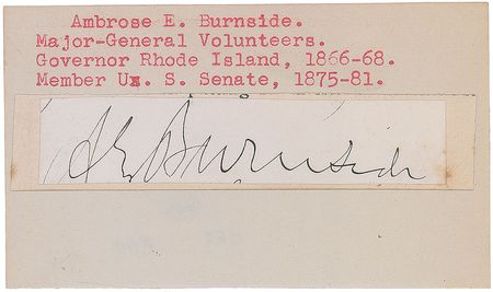 Lot #473 Union Generals Signatures - Image 4