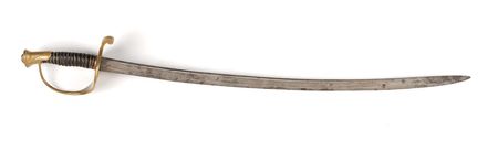 Lot #422 Confederate Sword: Exceedingly rare Tilton sword from a casualty of Chickasaw Bayou - Image 1