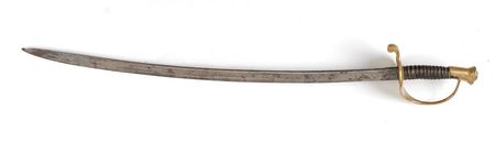 Lot #422 Confederate Sword: Exceedingly rare Tilton sword from a casualty of Chickasaw Bayou - Image 2