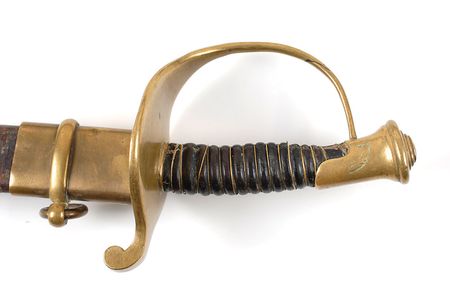 Lot #422 Confederate Sword: Exceedingly rare Tilton sword from a casualty of Chickasaw Bayou - Image 5