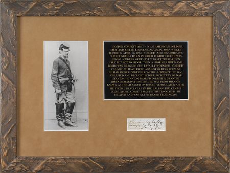 Lot #382 Boston Corbett: The avenger of Abraham Lincoln - Image 1