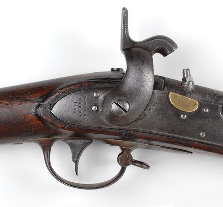 Lot #419 Confederate Harpers Ferry Musket: Confederate private’s Harpers Ferry ‘Mississippi Rifle’ - Image 5