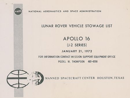Lot #578 Apollo 16 Group Lot - Image 1