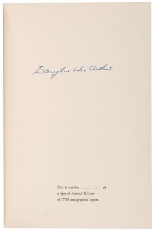 Lot #458 Douglas MacArthur Book - Image 1